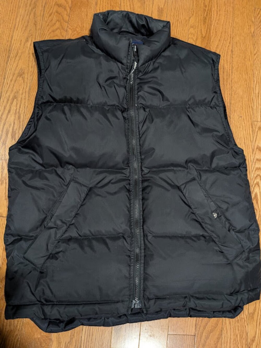 Black down vest - women's M by Catalina